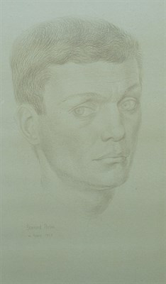 Lot 52A - Bernard Perlin American, b. 1918 (i) Head of a...