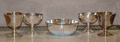 Lot 383 - Group of Eighteen English Silver Plated...