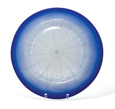 Lot 3285 - Tiffany Favrile Glass Charger Of circular form,...
