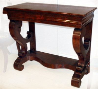 Lot 2342 - American Restauration Mahogany Pier Table Mid...
