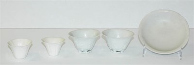 Lot 1313 - Chinese Blanc de Chine Porcelain Dish;...