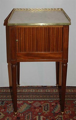 Lot 523 - Louis XVI Style Gilt-Metal Mahogany and Marble...