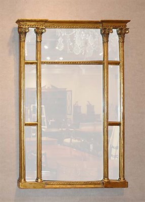 Lot 493 - Regency Style Gilt-Wood Mirror Height 44...