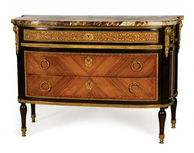 Lot 3384 - Louis XVI Style Gilt-Metal Mounted Parcel...