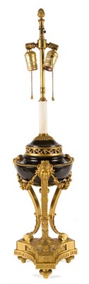 Lot 3195 - Louis XVI Style Gilt-Bronze and Enameled Metal...