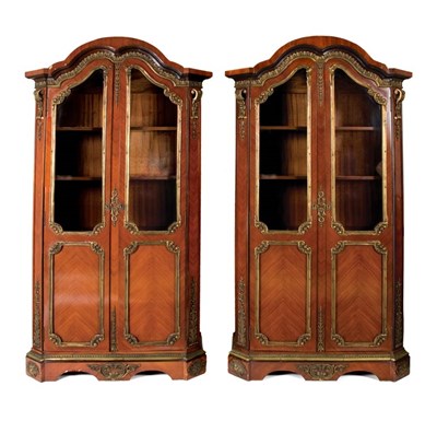 Lot 3163 - Pair of Louis XVI Style Gilt-Metal Mounted...