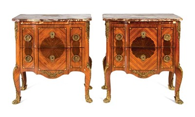 Lot 3271 - Pair of Transitional Louis XV/XVI Style...