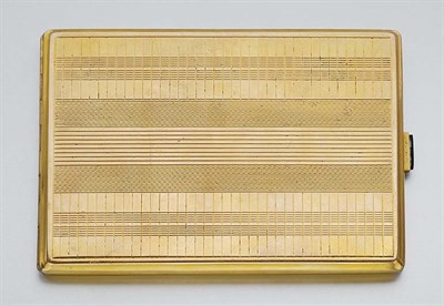 Lot 79 - Gold Cigarette Case