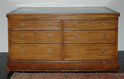 Lot 1541 - George III Style Leather Top Mahogany Pedestal...