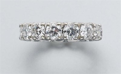 Lot 357 - Diamond Band Ring