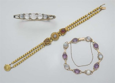 Lot 27 - Group of Moonstone Jewelry