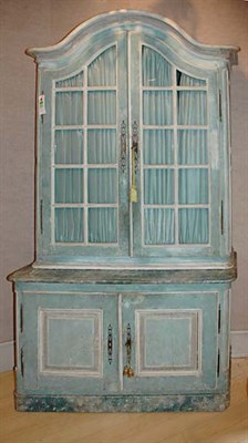Lot 492 - French Provincial Blue Painted Buffet a Deux...