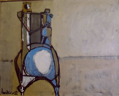 Lot 1013 - American School 20th Century Untitled, 1958...