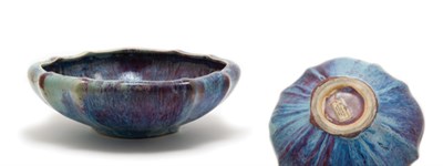 Lot 2093 - Chinese Flambe Glazed Porcelain Narcissus Bowl...