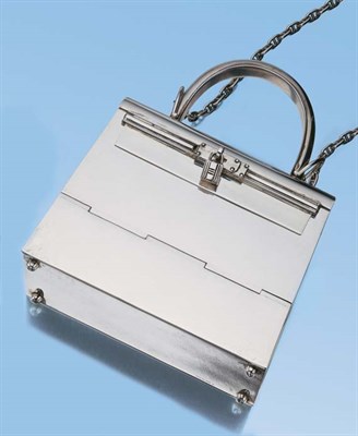 Lot 413 - Silver Evening Purse