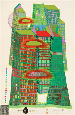 Lot 329 - Friedensreich Hundertwasser GOOD MORNING CITY...