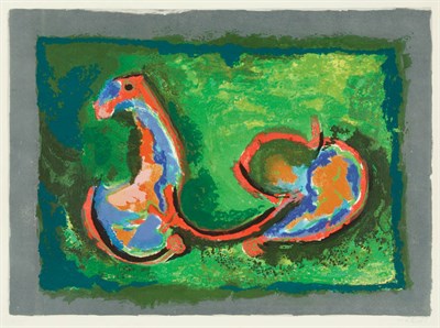 Lot 369 - Marino Marini CAVALLO IN ARMONIA (GUASTALLA...