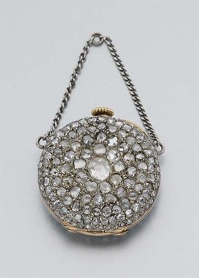 Lot 143 - Antique Diamond Pendant-Watch