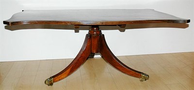 Lot 1192 - Regency Style Banded Mahogany Low Table Height...