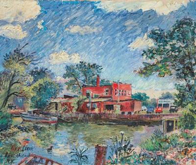 Lot 2317 - David Davidovich Burliuk Russian/American,...