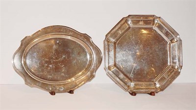Lot 1340 - Gorham Sterling Silver Oval Meat Platter;...