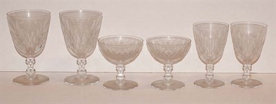 Lot 1413 - Group of Baccarat Crystal Stemware...