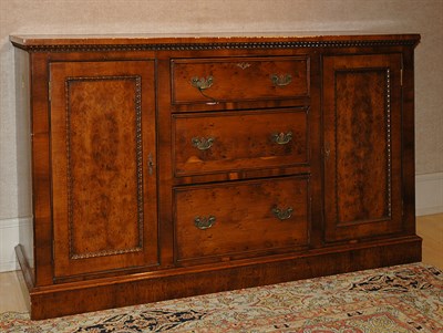 Lot 1331 - George III Style Yewwood Sideboard Height 36...