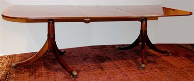 Lot 1432 - George III Style Banded Mahogany...