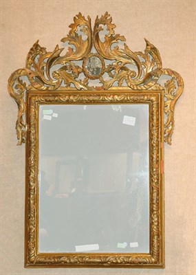 Lot 236 - Italian Rococo Gilt-Wood Mirror 18th Century...