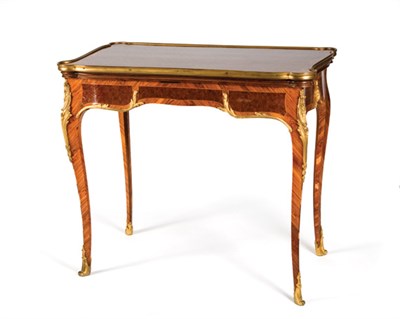 Lot 3514 - Louis XV Style Gilt-Bronze Mounted Tulipwood...