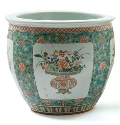 Lot 2004 - Chinese Famille Verte Glazed Porcelain...