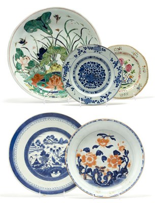 Lot 2089 - Group of Nine Chinese Export Porcelain Dishes...