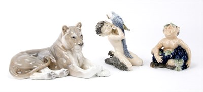Lot 1423 - Royal Copenhagen Porcelain Figure of a...