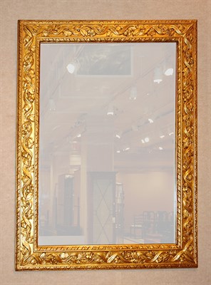 Lot 1329 - Louis XVI Style Gilt-Wood Mirror Height 53 1/2...