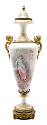 Lot 3416 - Sevres Style Gilt-Metal Mounted and Gilt...