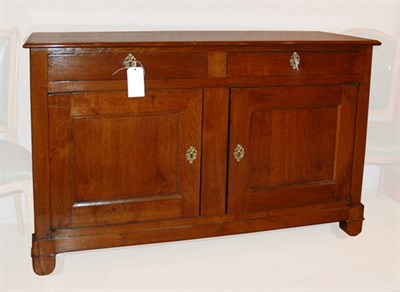 Lot 448 - French Provincial Oak Sideboard 19th Century...