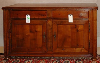 Lot 350 - French Provincial Style Fruitwood Buffet 19th...