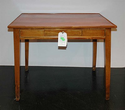 Lot 468 - Continental Fruitwood Single-Drawer Side Table...