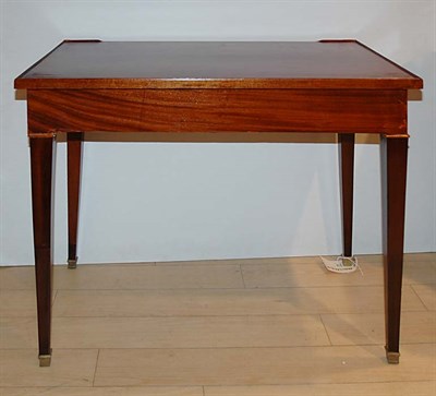 Lot 232 - Directoire Burl-Wood Single-Drawer Side Table...