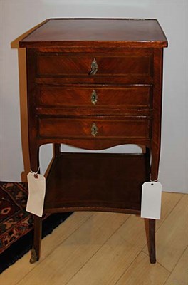 Lot 226A - Louis XV Tulipwood Table Height 28 inches,...