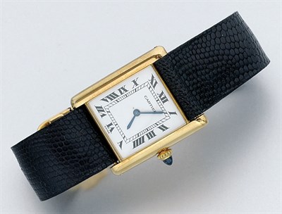 Lot 217 - Gold Tank Wristwatch