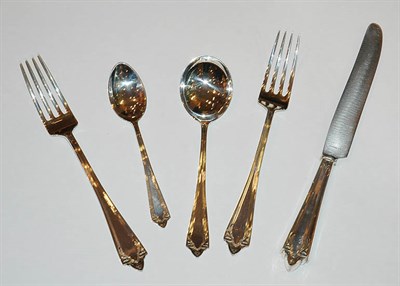 Lot 363 - American Sterling Silver Flatware Service...