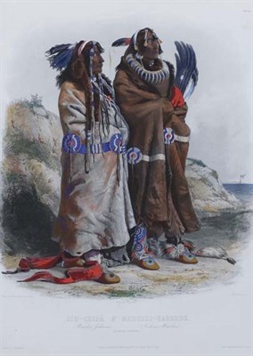 Lot 3080 - After Karl Bodmer SIH-CHIDA & MAHCHSI-KAREHDE...