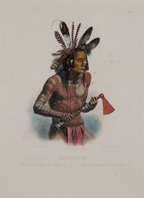 Lot 3078 - After Karl Bodmer MATO-TOPE Hand-colored...