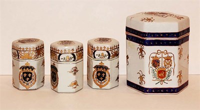 Lot 332 - Chinese Export Gilt-Metal Mounted Porcelain...
