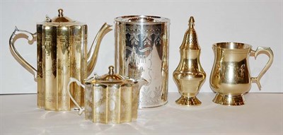 Lot 1381 - Miscellaneous Group of Silver Plated...