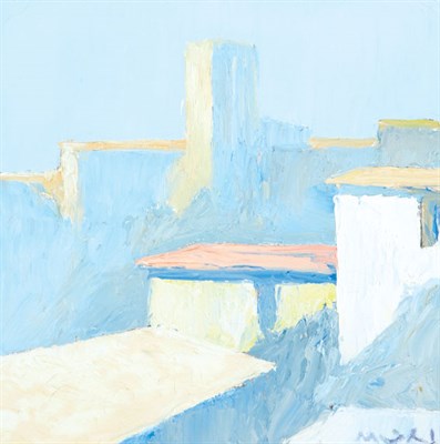 Lot 2155 - Roger Muhl French, b. 1929 Le Village Le Mabin...