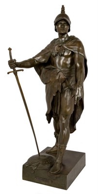 Lot 1126 - Bronze Figure of a Roman Soldier Le Devoir...