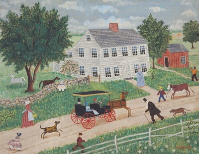 Lot 3037 - Albert Webster Davies American, 1889-1967...