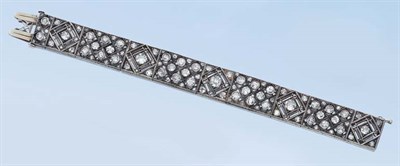 Lot 557 - Antique Diamond Bracelet